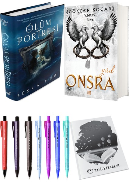 Onsra Yad Ciltli ve Ölüm Portresi Ciltli Büşra Nur 2li Set