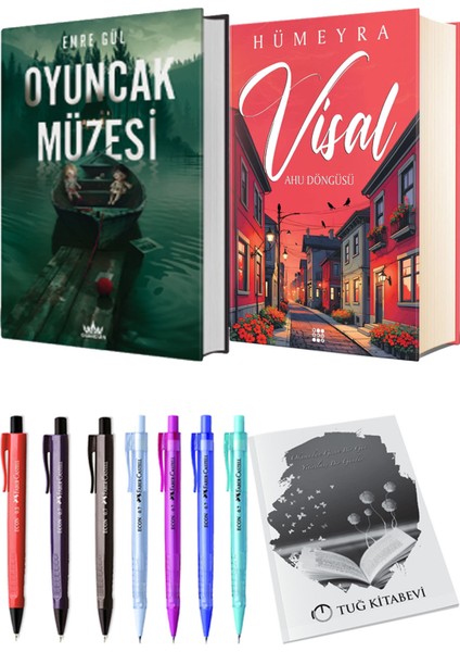 Visal Ahu Döngüsü Ciltli ve Guardian Oyuncak Müzesi 1 Ciltli Emre Gül 2li Set