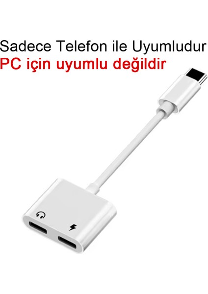 Telefon Uyumlu Type-C To 3.5mm Jack Kulaklık Çevirici Kablosu USB C Ses Aux Kablosu Ses Adaptörü Kulaklık Şarj Dönüştürücü Için Type C To 3.5mm JBC039