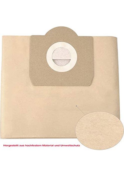 10 Paket 6.959-130.0 Kağıt Filtre Toz Torbası A 2201/2204/2504 Karcher Wd3 WD3P Islak ve Kuru Elektrikli Süpürge Değiştirme (Yurt Dışından)