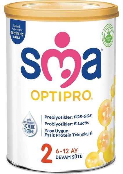 Optipro 800GR No:2 Devam Sütü (6-12 Ay) (4 Lü Set)