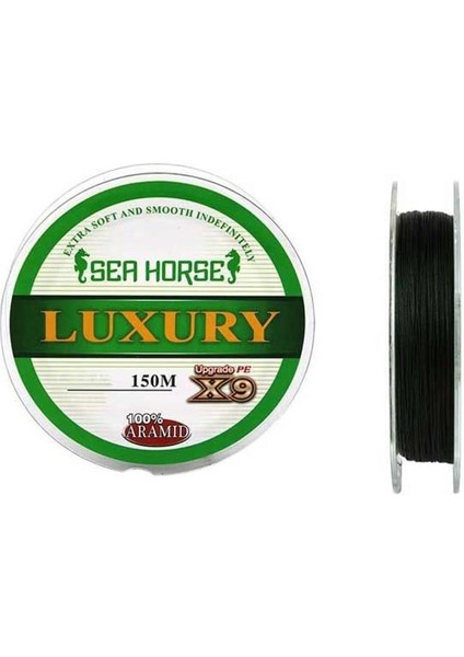 Seahorse Luxury % 100 Aramid 150M 9 Kat 150 mt Örgü Ip Misina