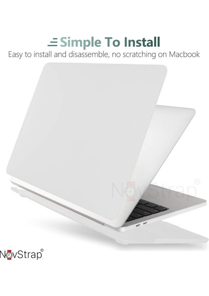 Apple MacBook Pro 16 Inç M4/pro/max A3186 A3403 ile Uyumlu Kılıf Sert Mat Buzlu Koruma