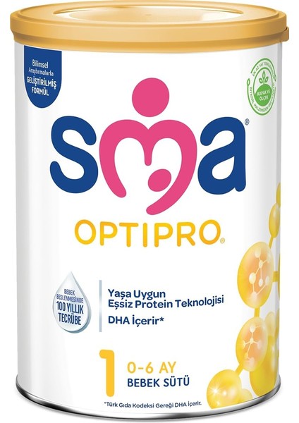 Optipro 800GR No:1 Bebek Sütü (0-6 Ay) (5 Li Set)