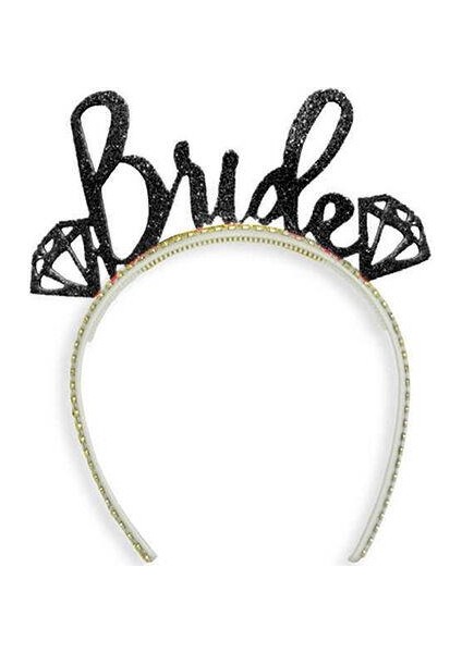 Tektaş Bride Eva Taç Siyah