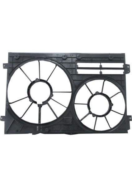 Volkswagen Golf-plus-07/08;radyatör Ve Klima Fan Davlumbazı Boş Gövde Çiftli)(300w 363mm 1k0121205ad
