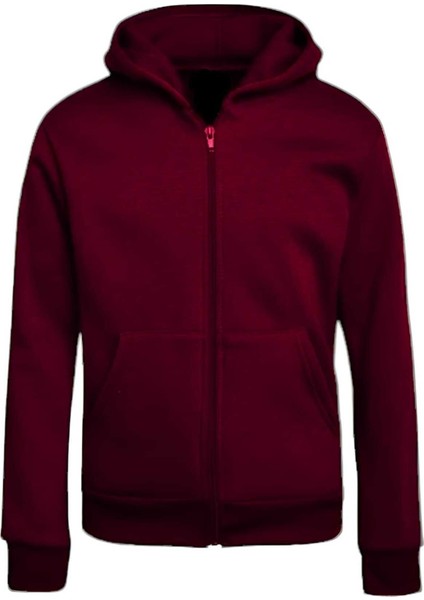 Çocuk Unisex Kapüşonlu Fermuarlı Sweatshirt ve Jogger Eşofman Altı 2'li Takım fiyatları