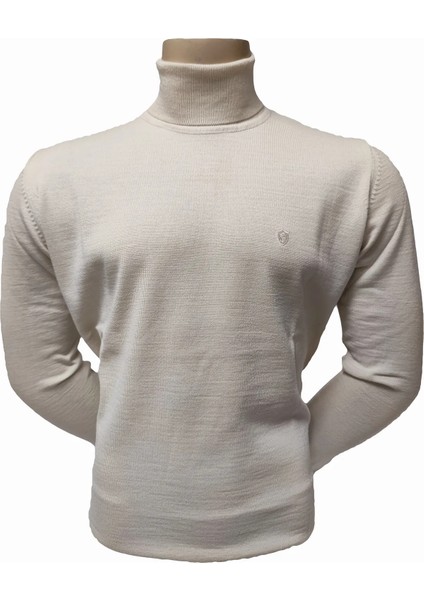 Erkek Kazak Tam Balıkçı Düz