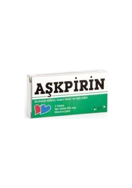 Aşk Pirin Ilaç Kutusu