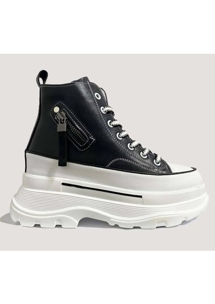 Guja 24K345-4 Kadın Deri Yüksek Taban Fashion Spor Bot