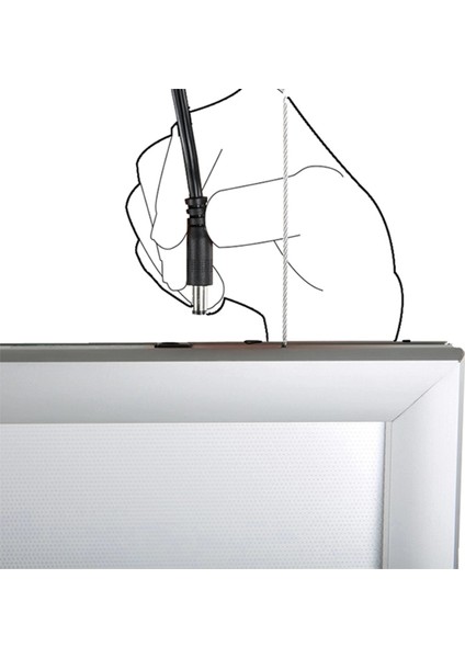 25 mm Ledbox Çift Taraflı fiyatları