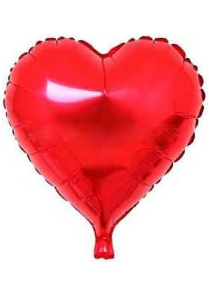 Kırmızı Kalp Folyo Balon 60CM