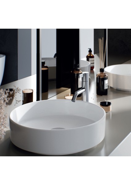 Cerastyle Suit 40 cm Tezgah Üstü Çanak Lavabo