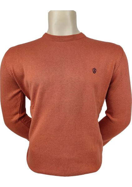 Erkek Kazak O Yaka Basıc