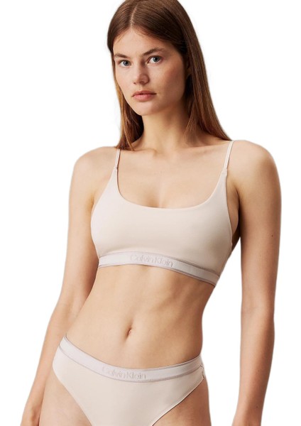 Bej Unlined Bralet 000QF7957E