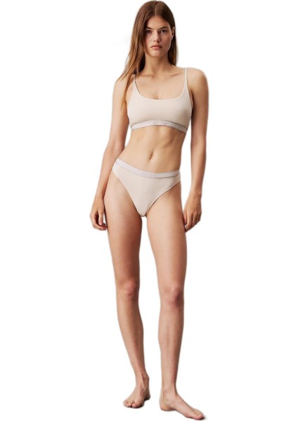 Bej Unlined Bralet 000QF7957E