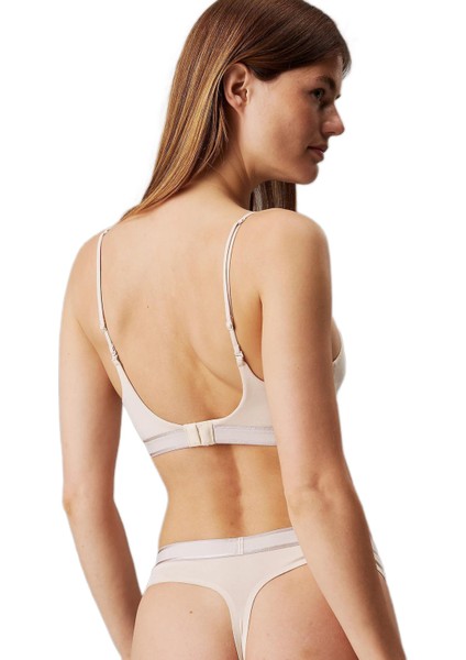 Bej Unlined Bralet 000QF7957E