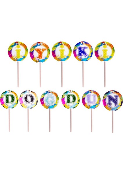 Iyi Ki Doğdun Rengarenk Kürdan 20'li