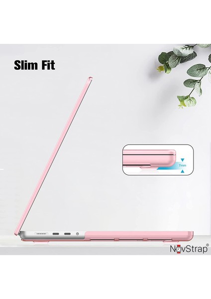 Apple MacBook Pro 16 Inç M4 A3186 A3403 ile Uyumlu Parlak Kılıf +Şeffaf Klavye Kılıfı +Film fırsatları