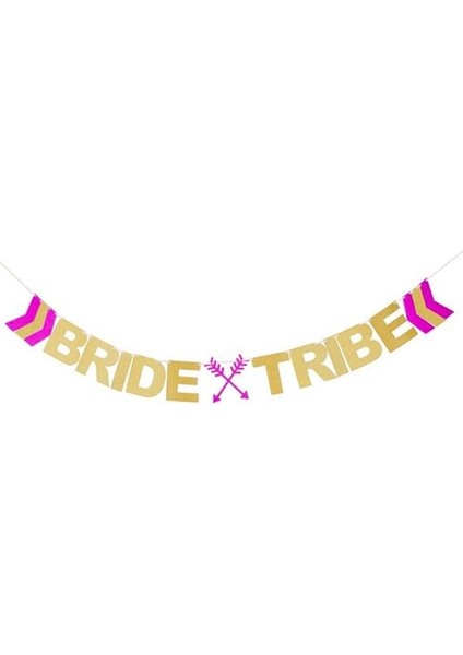 Altın Simli Bride Tribe Banner