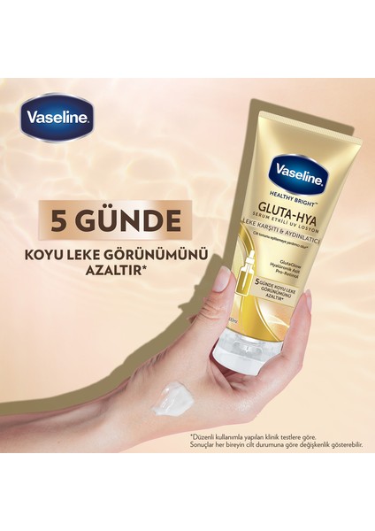 Gluta Hya Serum Etkili Uv Losyon Leke Karşıtı ve Aydınlatıcı 200 ml