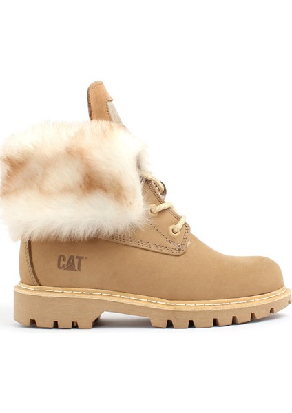 Caterpillar Kadın Karamel Utah Fur Nubuk Deri Bot