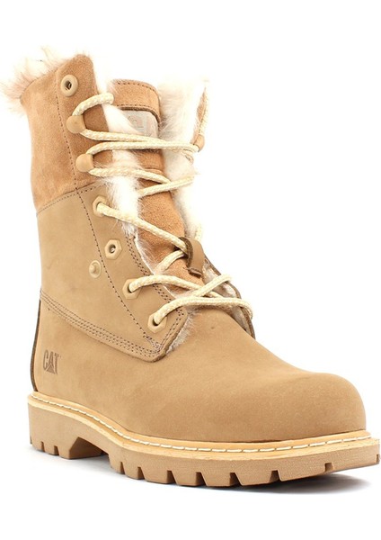 Caterpillar Kadın Karamel Utah Fur Nubuk Deri Bot modelleri