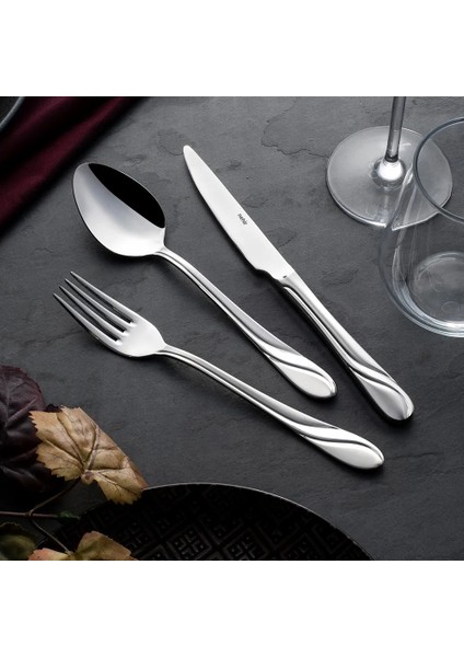 Safir Sade 30 Parça 6 Kişilik Çatal Kaşık Takımı fiyatları