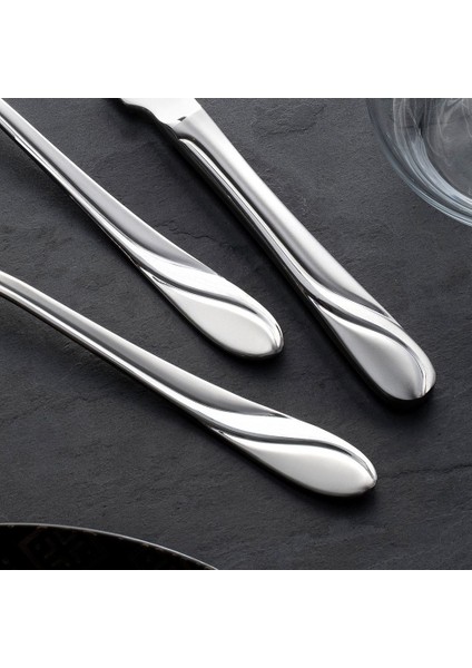 Safir Sade 30 Parça 6 Kişilik Çatal Kaşık Takımı fırsatları