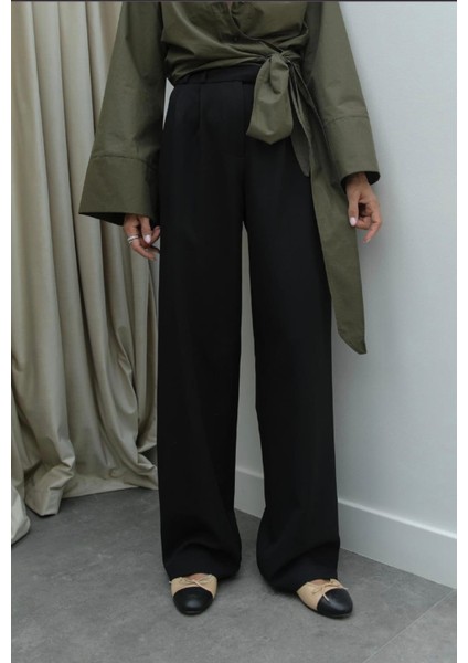 Kumaş Palazzo Pantolon