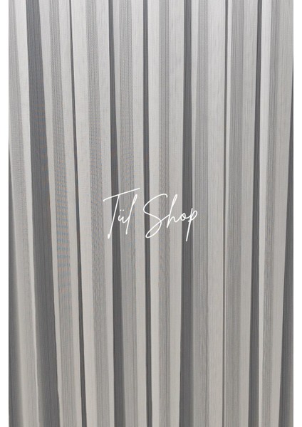 Sade Spor Tüm Odalara Uygun Ağır Gramaj KAR600 Model 1/2 Seyrek Pileli Tül Perde modelleri