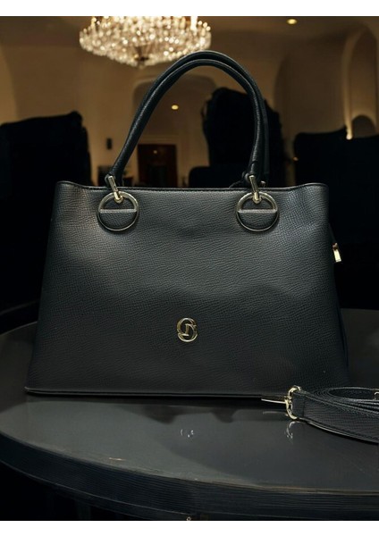 Isola El ve Kol Çantası Olarak Tasarlanmış Suni Deri Bayan Omuz Çantası SL.73634103SYH