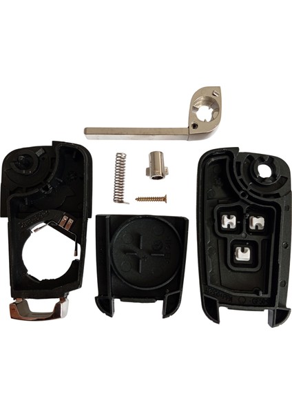 Chevrolet Cruze Uyumlu Anahtar Kabı Kumanda Kabı Oto Anahtarlık Vidalı Logolu fırsatları
