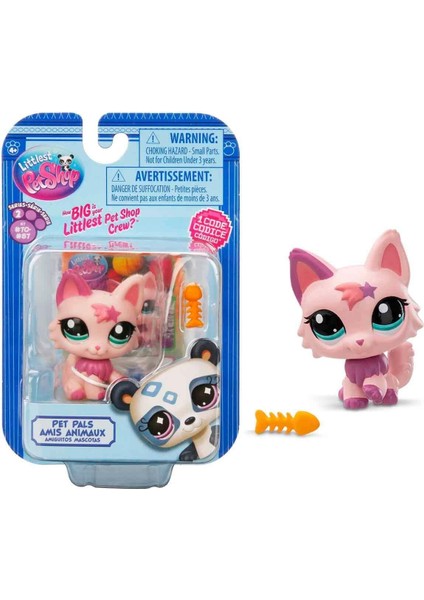 Littlest Pet Shop Minişler Tekli Paket S2 05226 79 Pembe Kedi