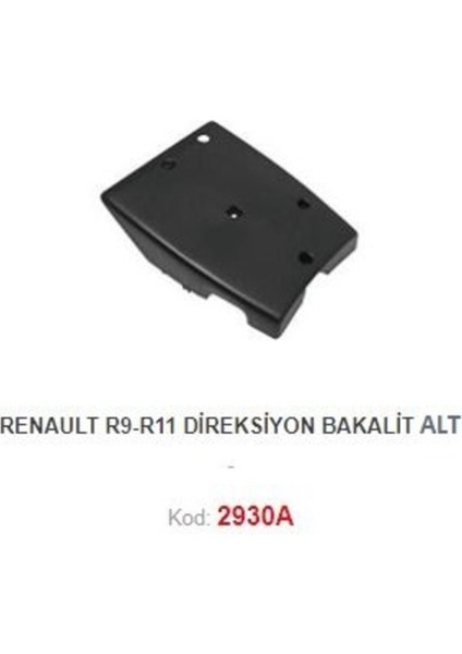 Direksiyon Alt Bakalit Renault R9 2930A-PLEKSAN