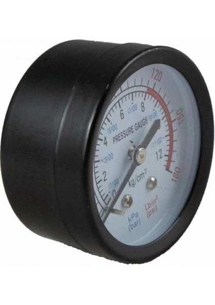 elefant PG-P50 Kompresör Manometre 12 Bar, Çap: 50 mm