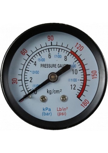 elefant PG-P50 Kompresör Manometre 12 Bar, Çap: 50 mm