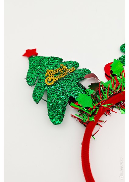 Merry Christmas Yazılı Yılbaşı Ağacı Noel Konsept Taç indirimleri