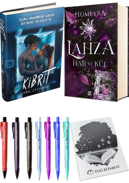 Lahza 2 Har ve Kül Ciltli ve Ephesus Kibrit Ciltli Cemal Latifoğlu 2'li Set + Hediyeli