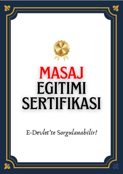 Eğitim Sepeti Online Masaj Eğitimi Sertifikası