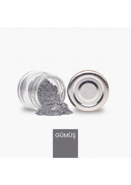 Sedefli Toz Pigment Gri