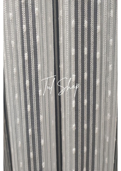 Ağır Gramajlı Yeni Sezon Kırışmaz Ponpon Model 1/3 Sık Pileli Tül Perde fırsatları