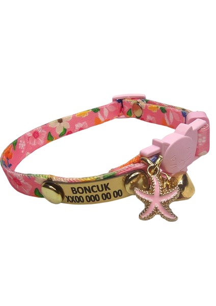 Güvenlik Kilitli Kedi Tasması, Isimli Kedi Tasması, Kedi Künyesi, Kedi Isimlik, Safety Click Tasma