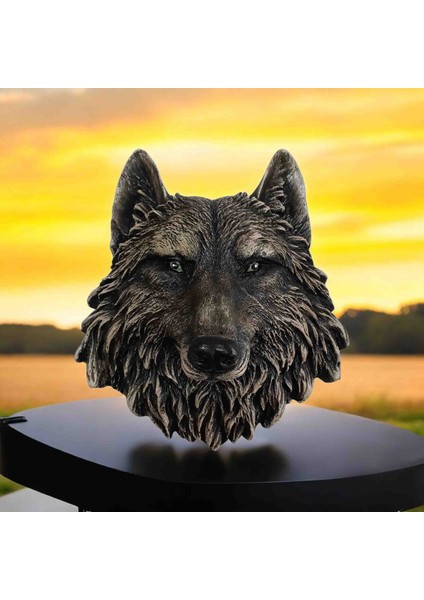 Hediyelik Dekoratif Duvar Kurt Kafası fiyatları