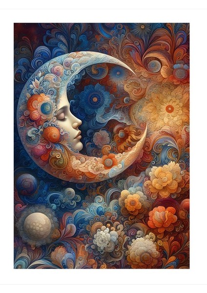 Gecenin Bahçesi Mdf Tablo 25cmx 35cm