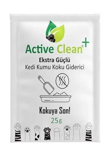 Populermarketim - Active Clean Hindistan Cevizli Organik Kedi Kumu Koku Giderici 25 gr