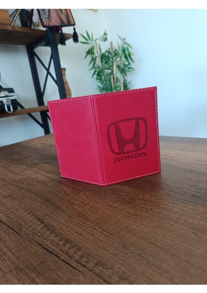 Honda Deri Dikişli Araç Ruhsat Kılıfı Kabı Ruhsatlık Ruhsat Koruyucu indirimleri