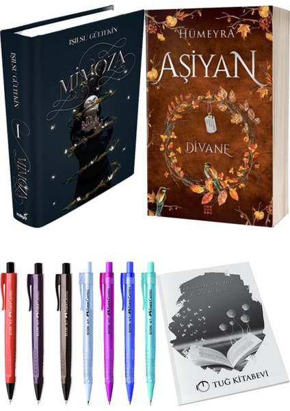 Aşiyan 2 Divane Ciltli ve Mimoza Ciltli Işılsu Gültekin 2'li Set + Hediyeli