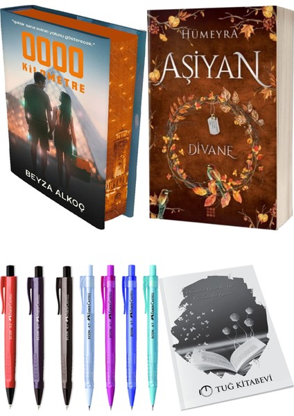 Aşiyan 2 Divane Ciltli ve Sıfır Kilometre Film Özel Baskı Ciltli Beyza Alkoç 2'li Set + Hediyeli