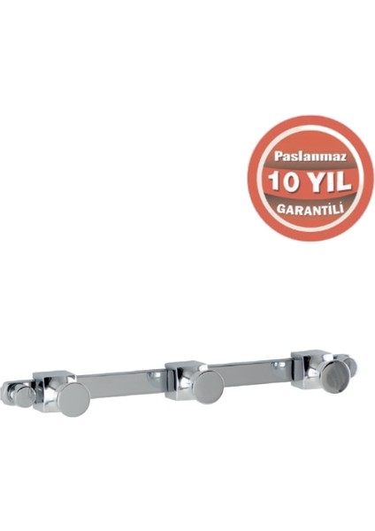 Paslanmaz Pirinç Mercan 3’lü Askılık modelleri